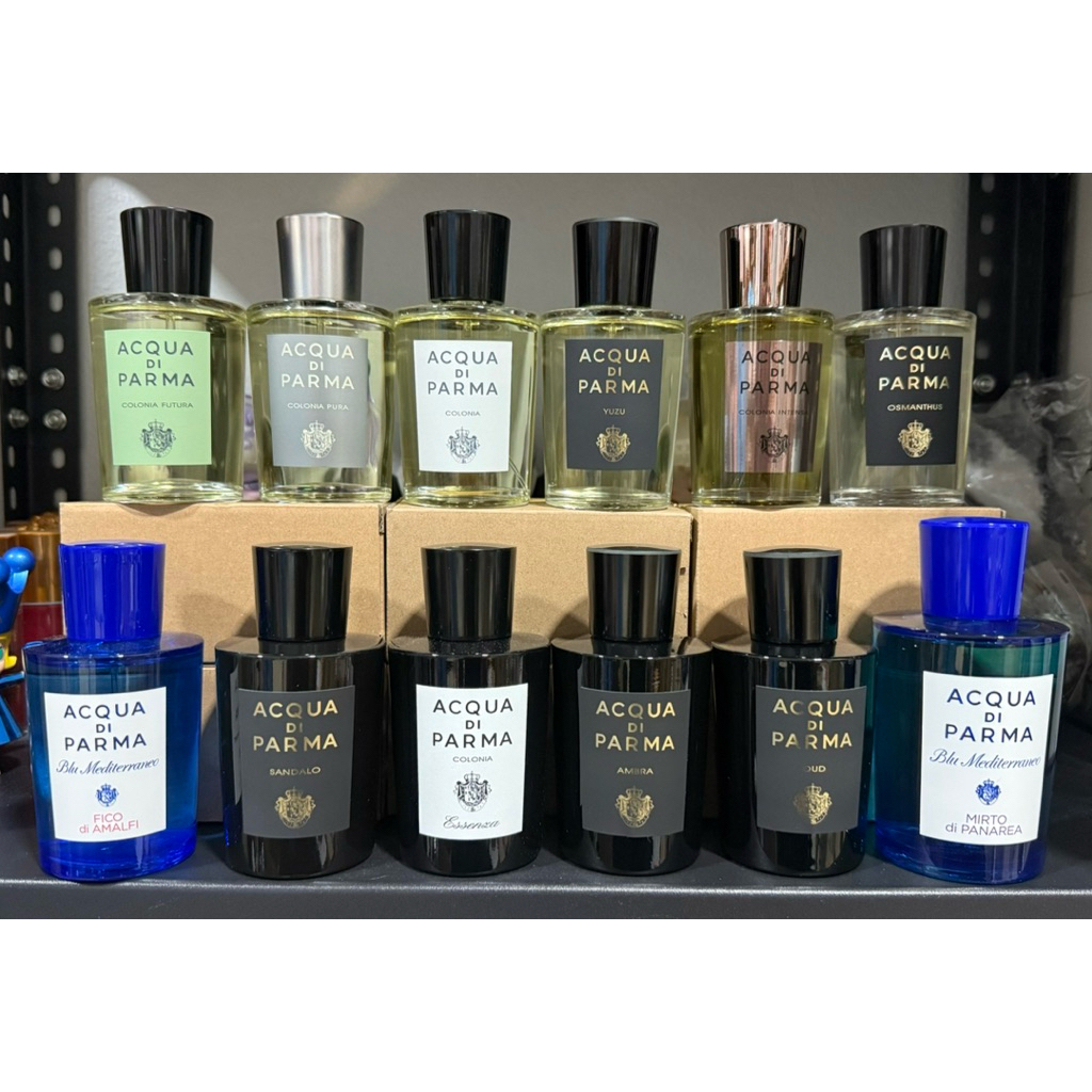 🌸Acqua Di Parma EDP/Colone/EDC 100ml❌ มีให้เลือก 12 กลิ่น ❌กล่องเทสของใหม่ ของแทร่!!🌸 Unisex ชาย และ หญิงใช้ได้