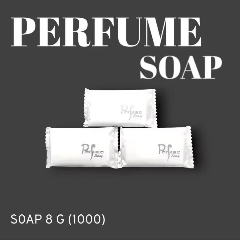 สบู่โรงแรม Perfume soap ขนาด 8 กรัม 1,000 ก้อน สําหรับโรงแรม