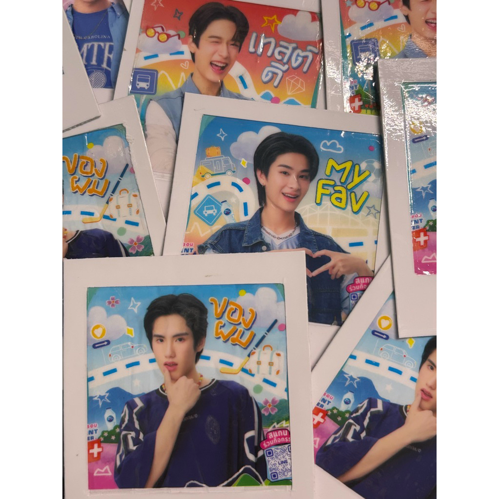 Nestlé Pure Lifex BUS รูปทำจากฉลากเนสท์เล่ เพียวไลฟ์ bus