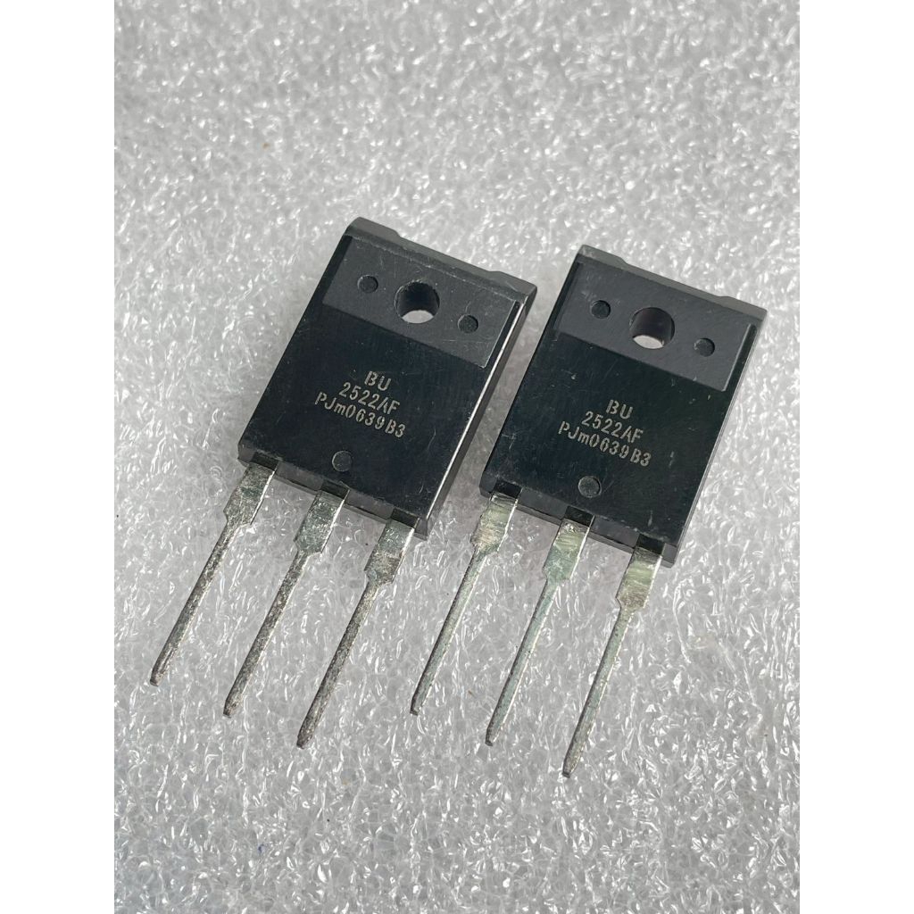 (แพ็ค1ตัว) BU2522AF TO-247 10A 800V Silicon NPN Power Transistor bu2522af BU2522 ทรานซิสเตอร์ 3ขา 80