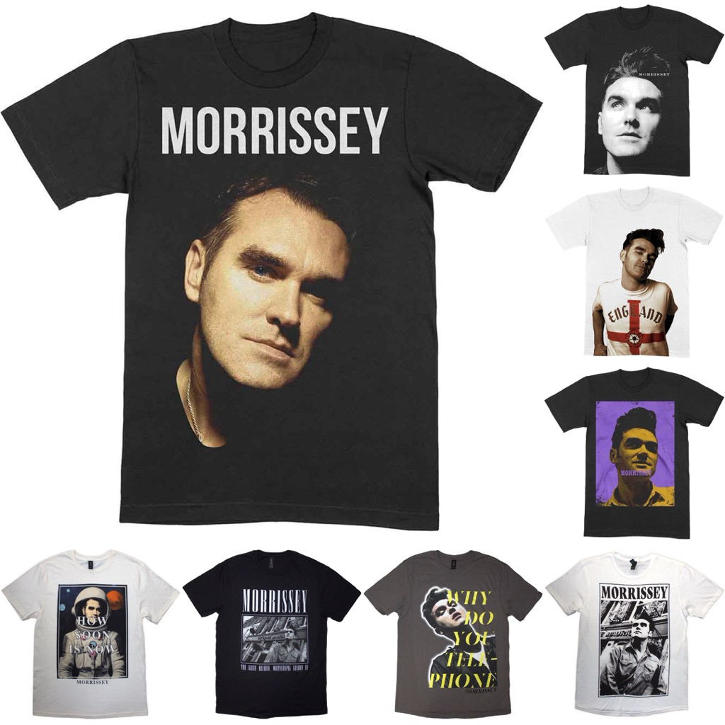 🇬🇧เปิด PREORDER เสื้อวง MORRISSEY T-SHIRT ลิขสิทธิ์ของแท้ UK 🤘🔥