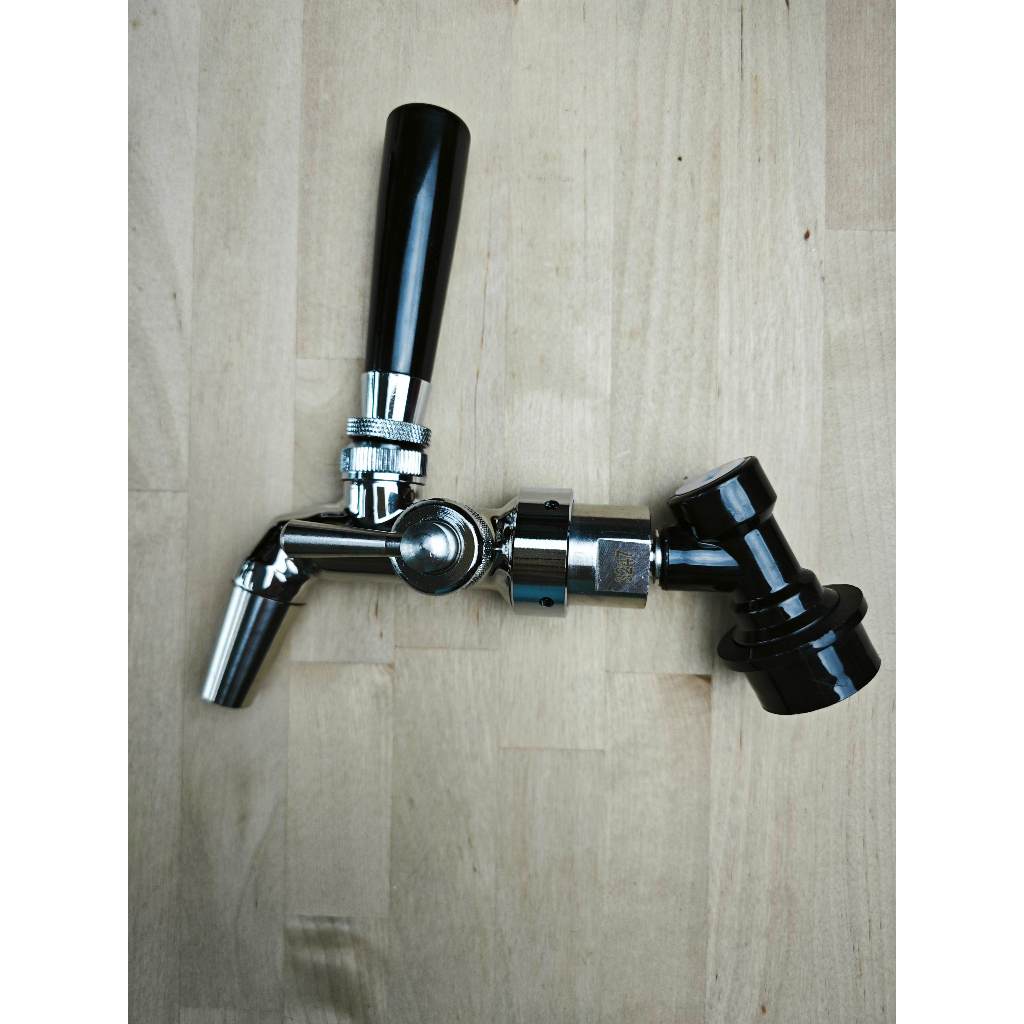Nukatap Set with Ball lock หัวกดเครื่องดื่ม Nukatap ปรับลดฟองได้