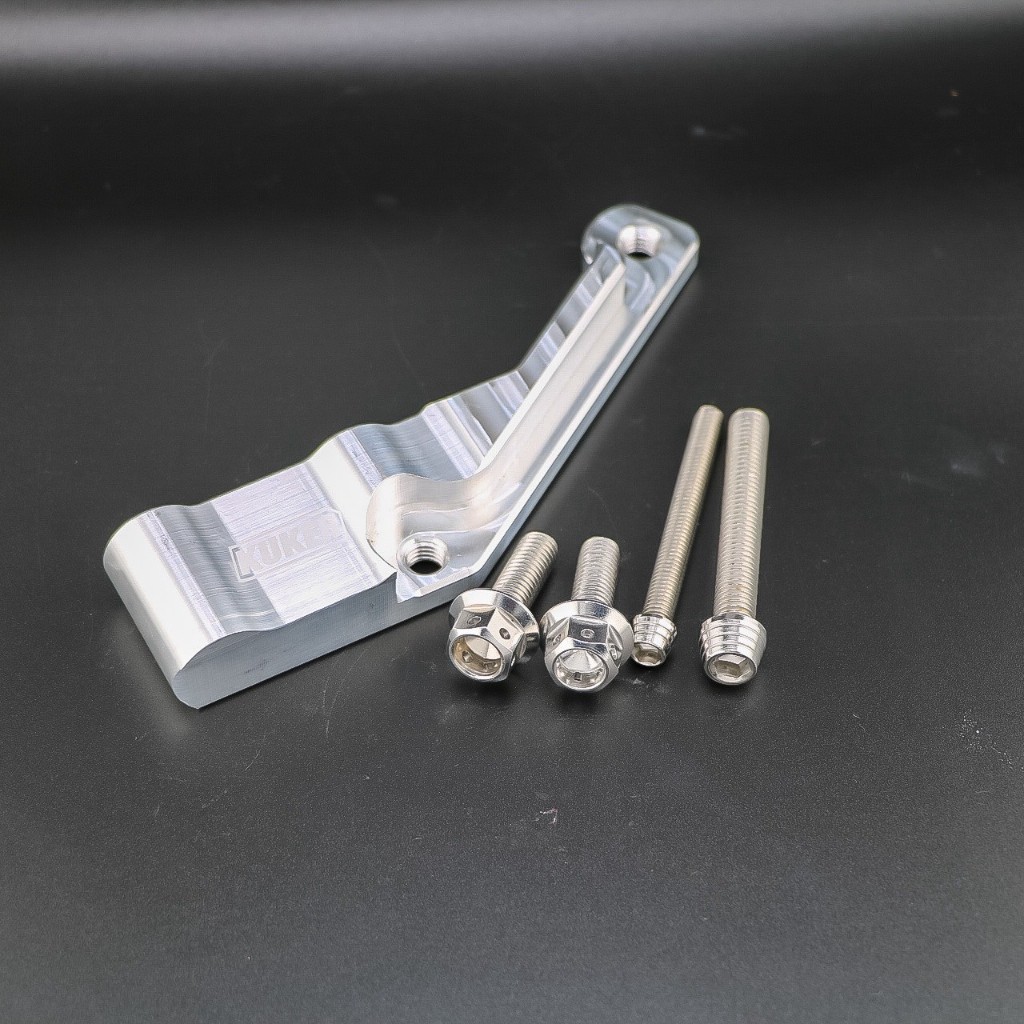 ขาปั๊มเม้า ขาเม้า+ชุดน็อต (สีเลส หัวเจาะ) ใส่ได้กับ โนวา เทน่า โซนิค แดช