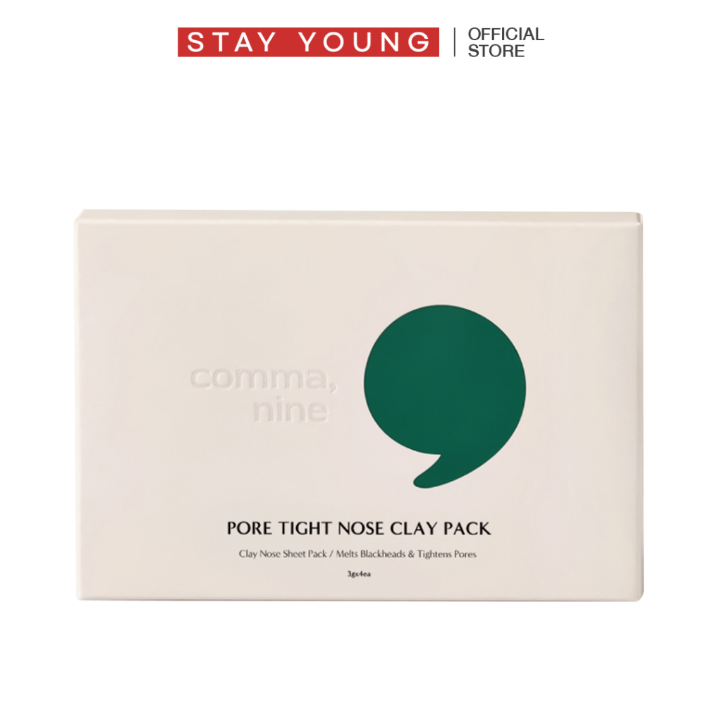 COMMA NINE PORE TIGHT NOSE CLAY PACK มาส์กจมูก โคลนชนิดลอกออก