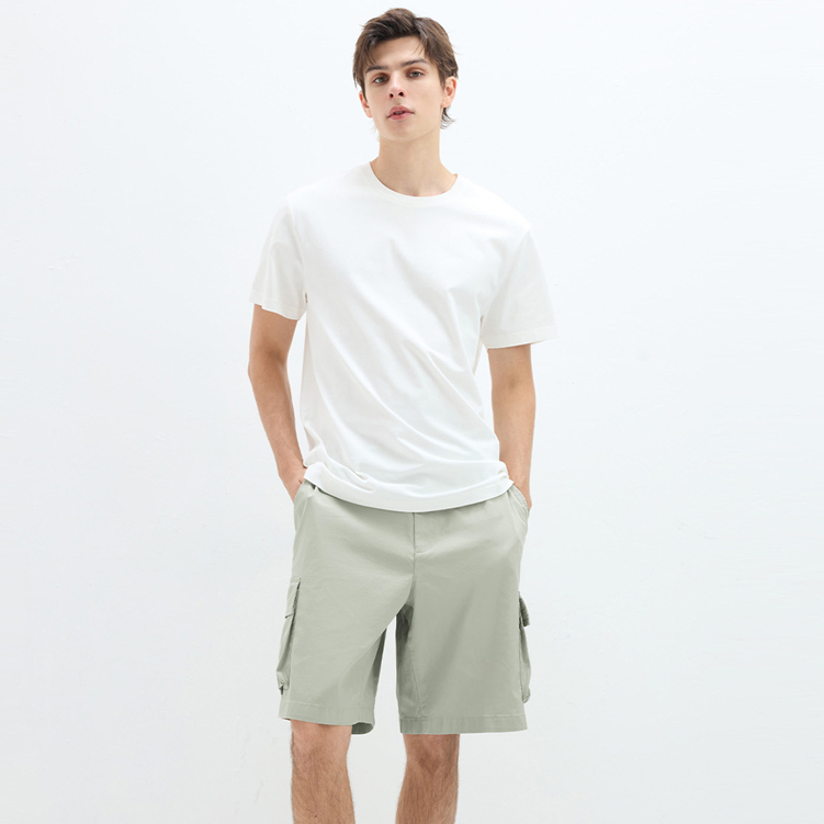 GIORDANO กางเกงขาสั้นผู้ชาย Men's Relax Cargo Shorts 01105217