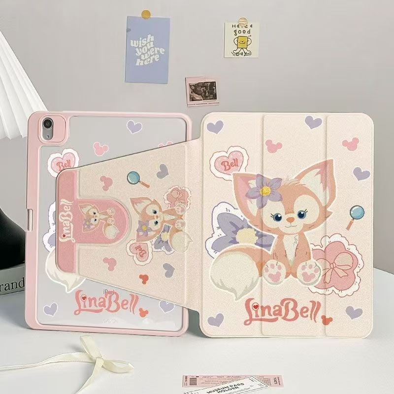 เคส iPad gen11 gen10 Air7 Air6 Gen9 Air8 เคส iPad LinaBellGen8Air4 เคส iPad พร้อมช่องใส่ปากกา 11pro