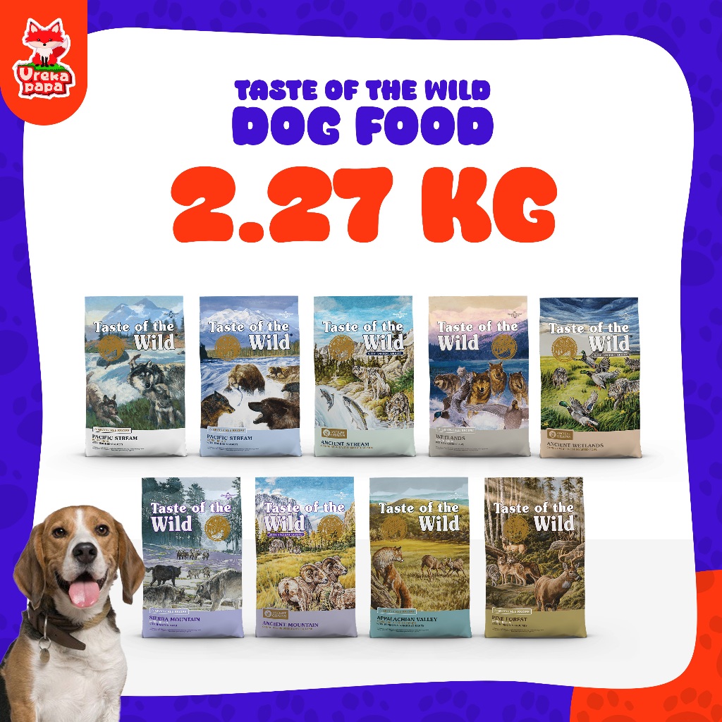 Taste Of The Wild Made In USA.  ขนาด 2.27 Kg เทส ออฟ เดอะ ไวล์ด