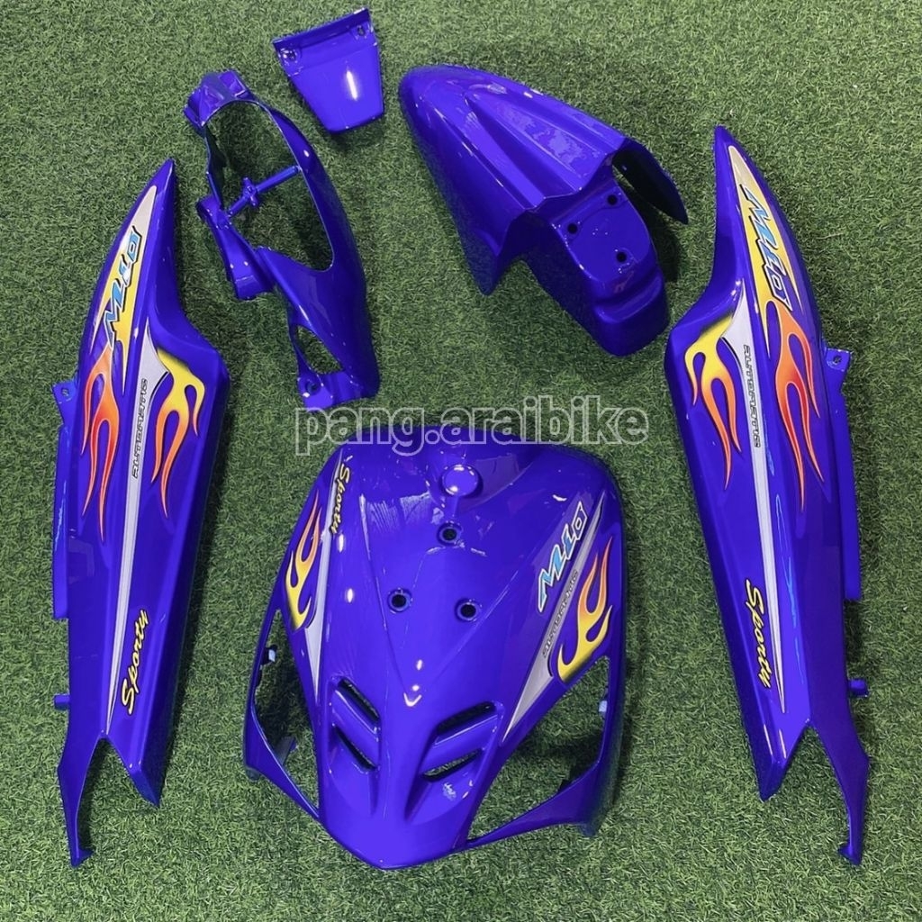 ชุดสี MIO มีโอเก่า (เลือกสีได้) จำนวน 6 ชิ้น พร้อมติดสติ๊กเกอร์ - รูปที่ 4