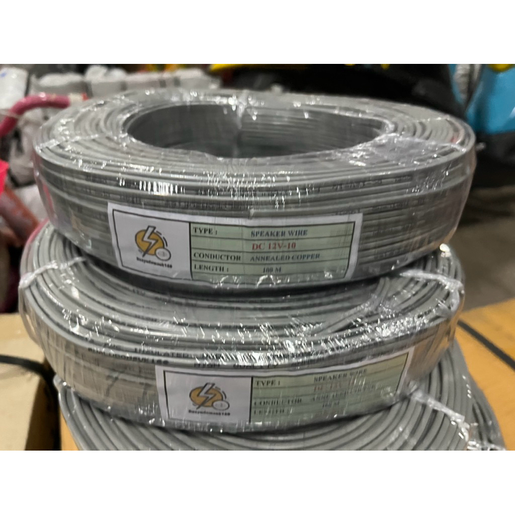สายอ่อน speaker wire vFF: ขนาด 2×1 sq.mm ยาว 100 เมตร สายไฟคู่แบน  ราคาประหยัดถูกดีมีคุณภาพ ราคา ถูกที่สุด ดีลบีเคเค แกลเลอรีภาพที่ 5