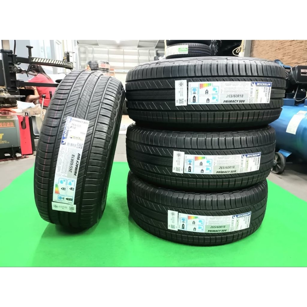 *ราคา 2 เส้น*ยางใหม่ค้างปี 265/60R18 Michelin Primacy SUV ผลิตปลายปี 2025 ประกันบวม 2 ปี ส่งฟรีมีปลา