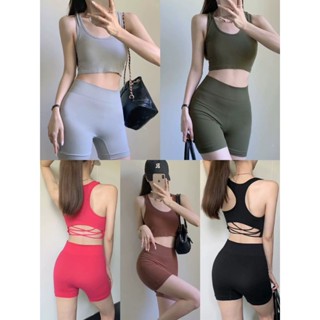 MV🥝สปอร์ตบรา ชุดออกกำลังกาย ฟรีไซส์ กระชับสัดส่วน ผ้ายืดใส่ส…