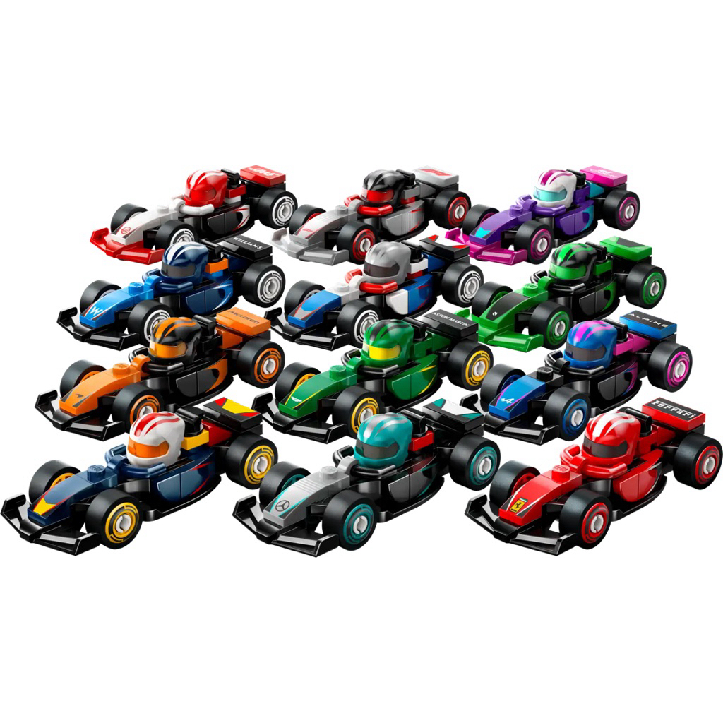 Lego 71049 F1® Collectible Race Cars ((ครบชุด 12 กล่อง))