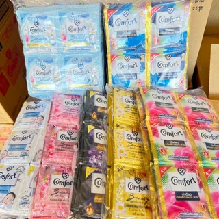 คอมฟอร์ท (1 แพ็ค)ซองฉีก น้ำยาปรับผ้านุ่ม สูตรเข้มข้น 17 มล. มี 24 ซอง