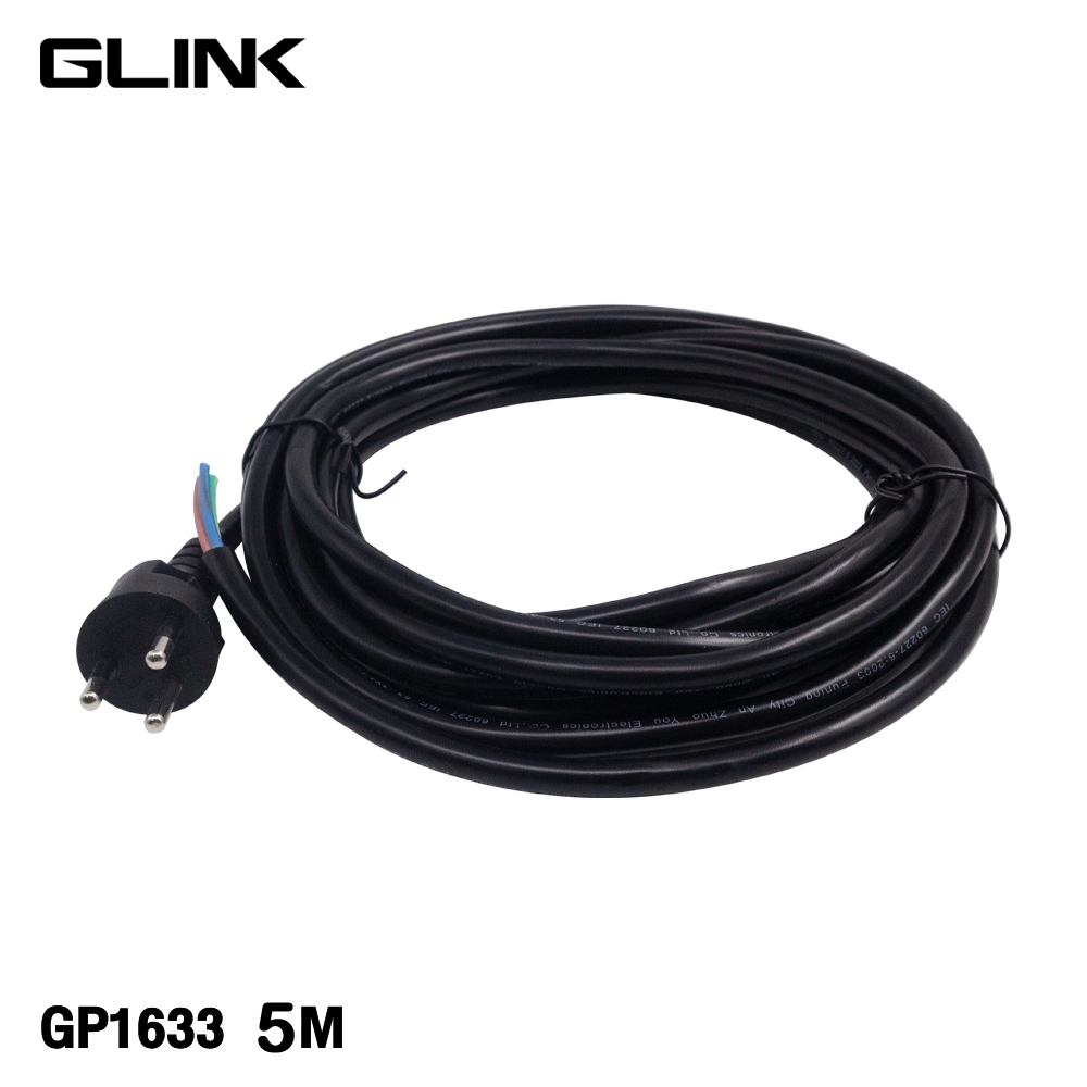 Glink GP1633 Cable AC Power Cord 3Pin 16A 250V สายไฟพร้อมปลั๊ก 3x1.5 Sq.mm. วัสดุอย่างดี สายหนา - รูปที่ 2