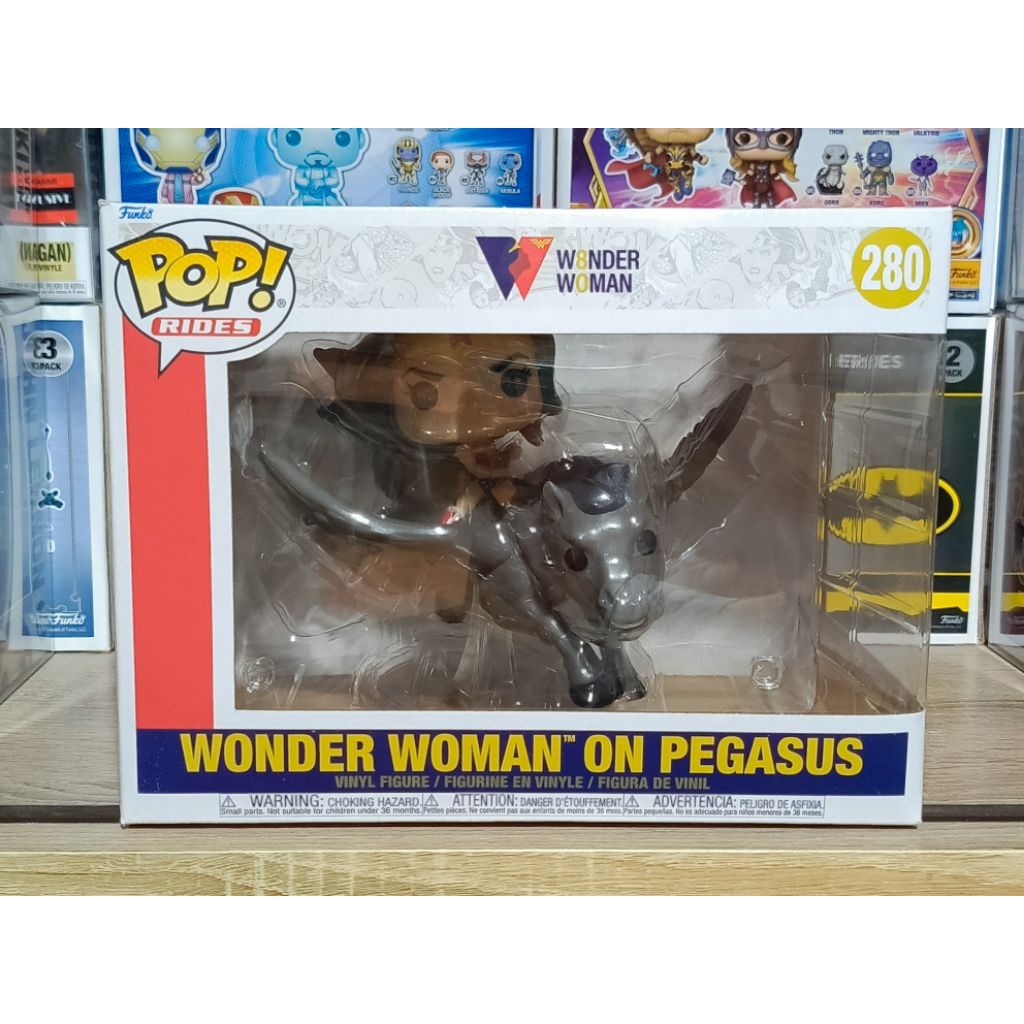 Funko Pop! : Wonder Woman - Wonder Woman on Pegasus [ กล่องสินค้า - 7/10 ]
