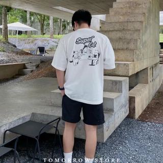 TOMORROW- เสื้อOVERSIZE/C20 รุ่น SUPER CAT