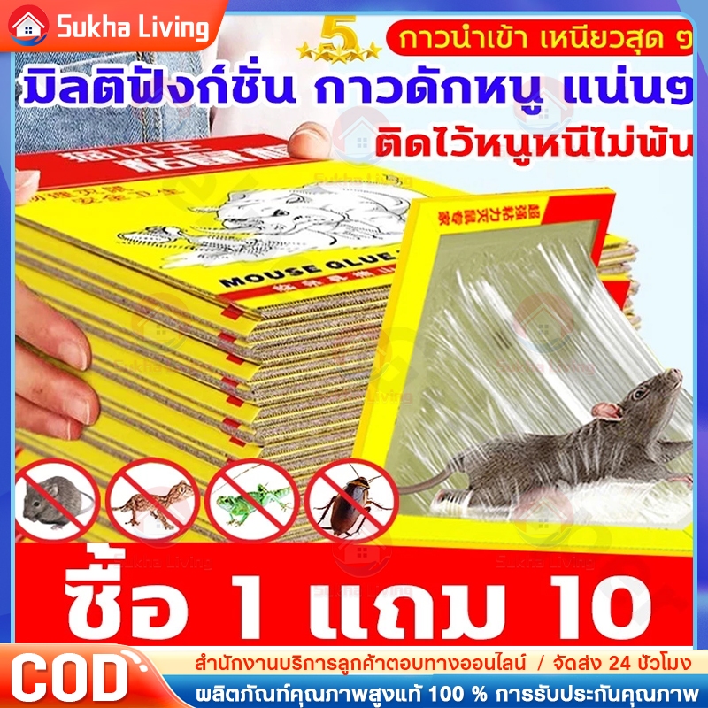 ง่ายต่อการใช้ กาวดักหนู ปลอดสารพิษและปลอดภัย กาวหนูมืออาชีพยี่ห้อเก่า 30 ปี กาวดักหนูถาด กาวนำเข้าจากเยอรมัน กาวดักหนู