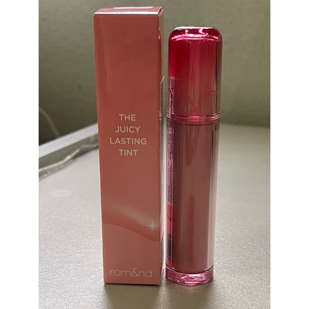 used THE JUICY LASTING TINT 27 HONEY DEW MELON ลองใช้ 1 ครั้งแพ้ ส่งต่อค่ะ