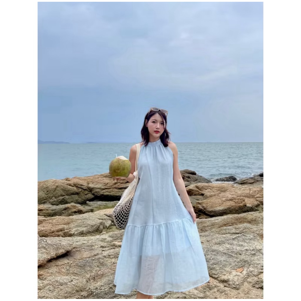 ชุดเดรสยาว Brand IG:Me.instyle