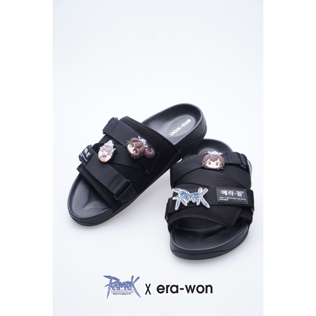 Ragnarok Year of Dragon 2024; Ragnarok x Erawon รองเท้าสลิปเปอร์ เปิดหัว พร้อม Jibbitz สุดน่ารัก