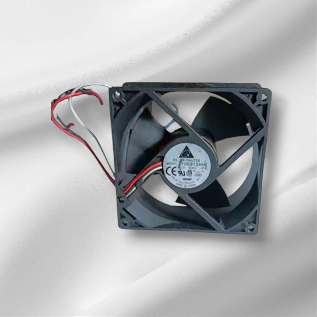 พัดลมระบายความร้อน 12v 0.63a ขนาด 9*9*4cm