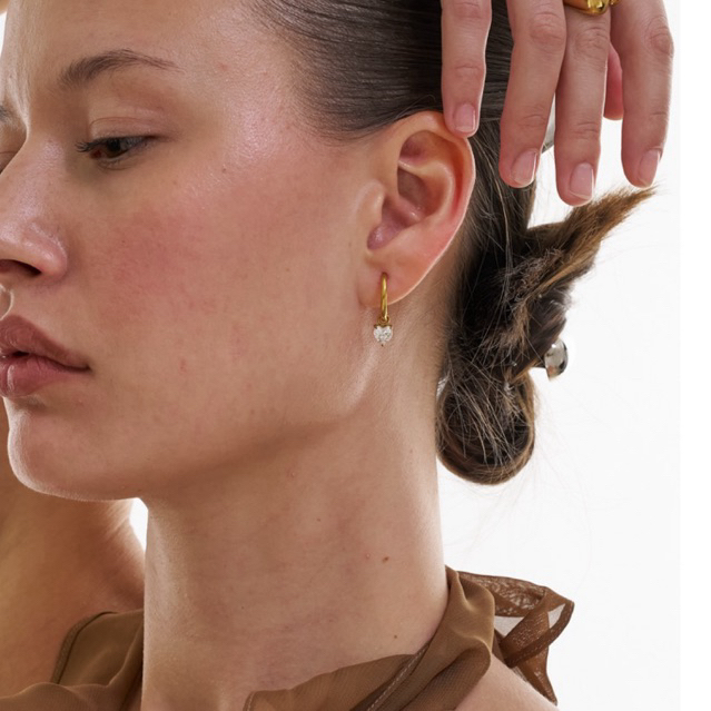 Adornment Club - Petal earrings ต่างหูl nickel free, waterproof, long-lasting