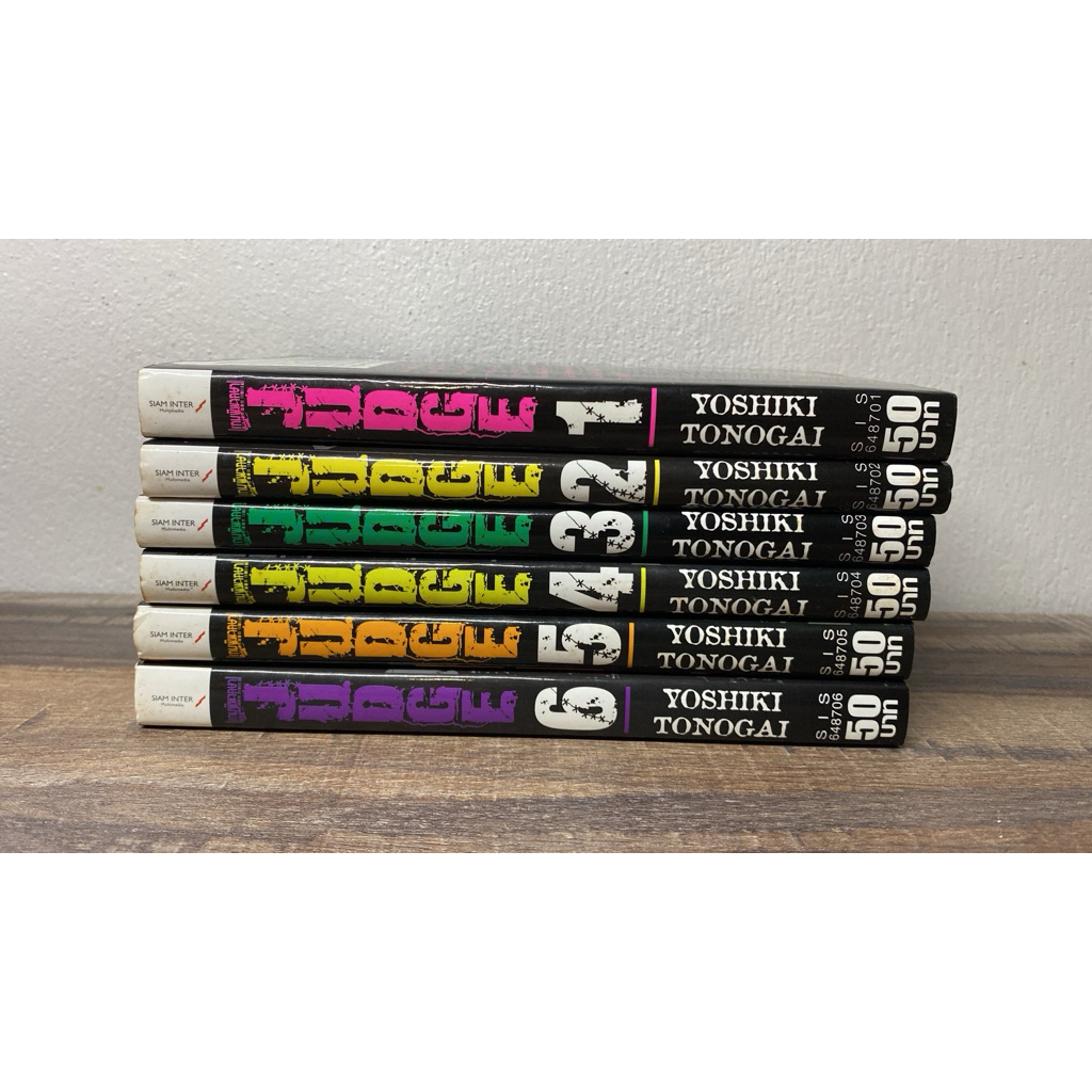 JUDGE" ของ YOSHIKI TONOGAI1-6 จบ