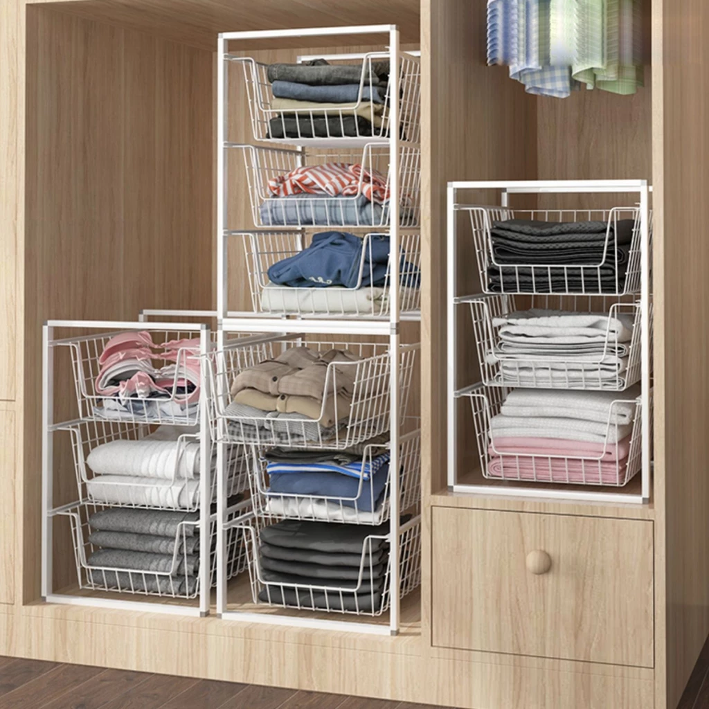 2/3Leyer ชั้นวางจาน Kitchen rack ชั้นวางของอเนกประสงค์ ชั้นวางใต้ซิงค์ ชั้นเก็บเสื้อผ้ามินิมอล จัดเก็บระเบียบ15่kg thumbnail 10