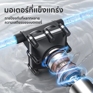 Maybuck ปั๊มน้ำไฟฟ้าแบตเตอรี่ลิเธียมกำลังสูง สำหรับรดน้ำต้นไม้ในไร่นา ชลประทานการเกษตร เครื่องล้างรถกลางแจ้ง