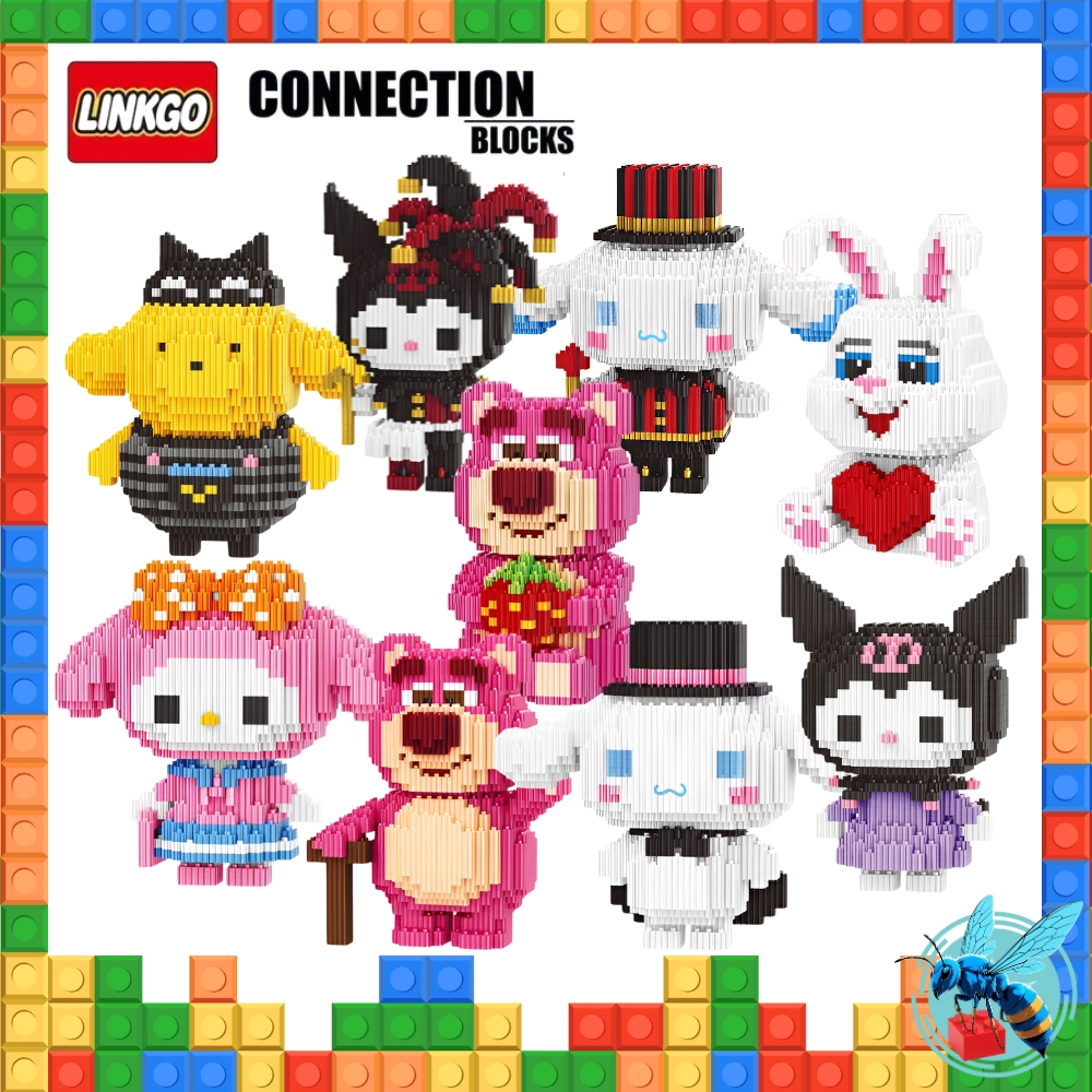 ตัวต่อ นาโน การ์ตูน ซานริโอ้ แบบเฟือง Lingko Cartoon Sanrio Nanoblock
