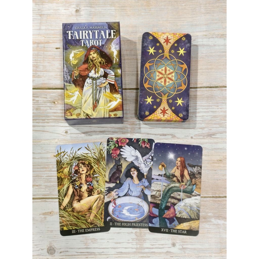 Fairytale Tarot ไพ่ยิปซีแท้ธีมเทพนิยาย ไพ่ทาโร่ต์ ไพ่ยิปซี Tarot Cards Decks