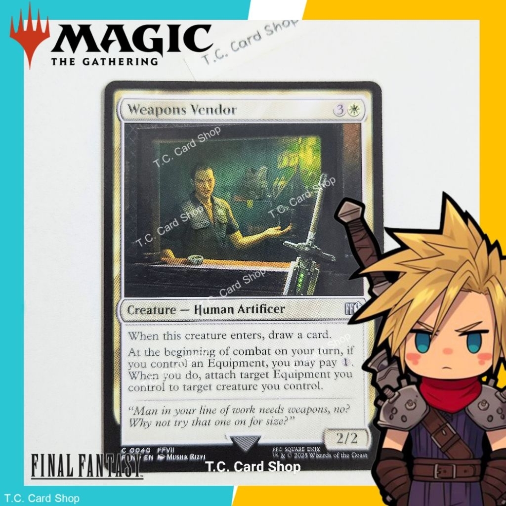 Weapon's Vender - C0040 - Final Fantasy - Magic the Gathering (MTG)