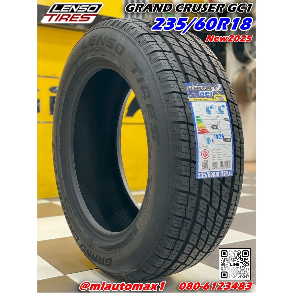 ยางใหม่ LENSO 235/60R18 ยางรถยนต์ GC1 ยางใหม่ปี2025