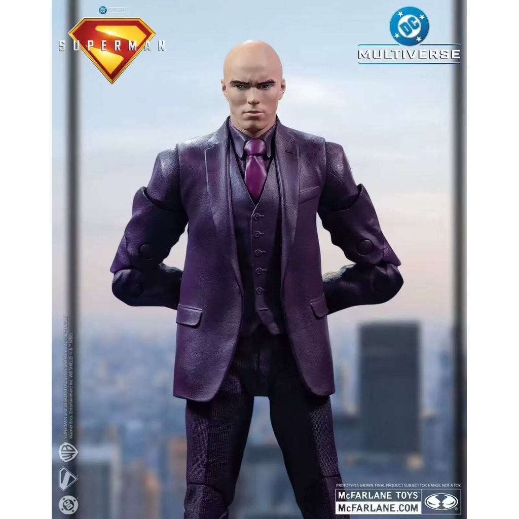Lex Luthor & Baby Kaiju Superman Movie (Superman 2025) McFarlane DC Multiverse Action Figure 18 cm