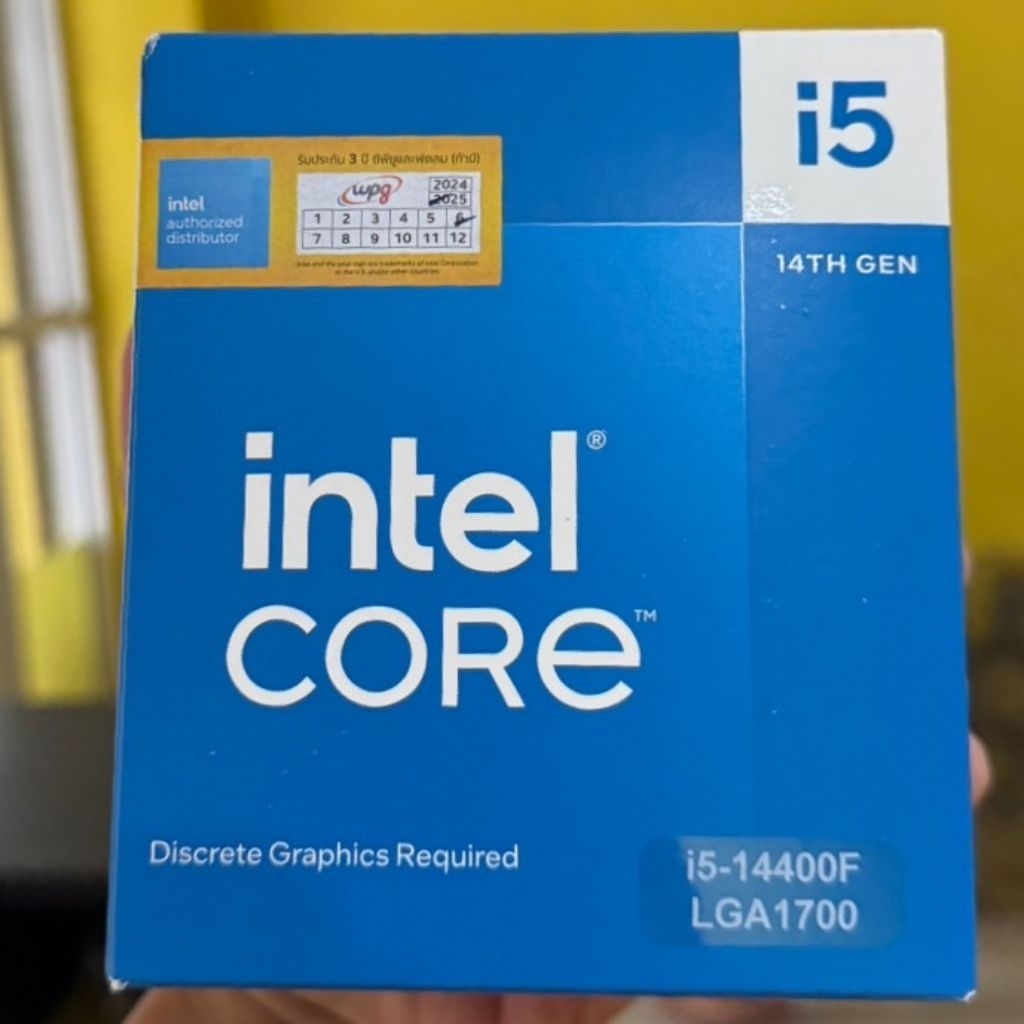 CPU i5 14400F i5 12400f i5 14600k 14600kf CPU คอมเล่นเกม CPU สำหรับเล่นเกมราคาถูก  intel ram หน้าจอค