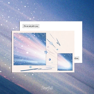 That Star—⋆It’s You. ☆ Postcard Collection โปสการ์ดภาพวาดสีไม้ days of light