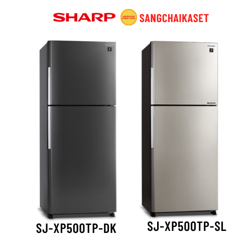 SHARP ตู้เย็น2ประตู16.6Q Inverter รุ่น SJ-XP500TP