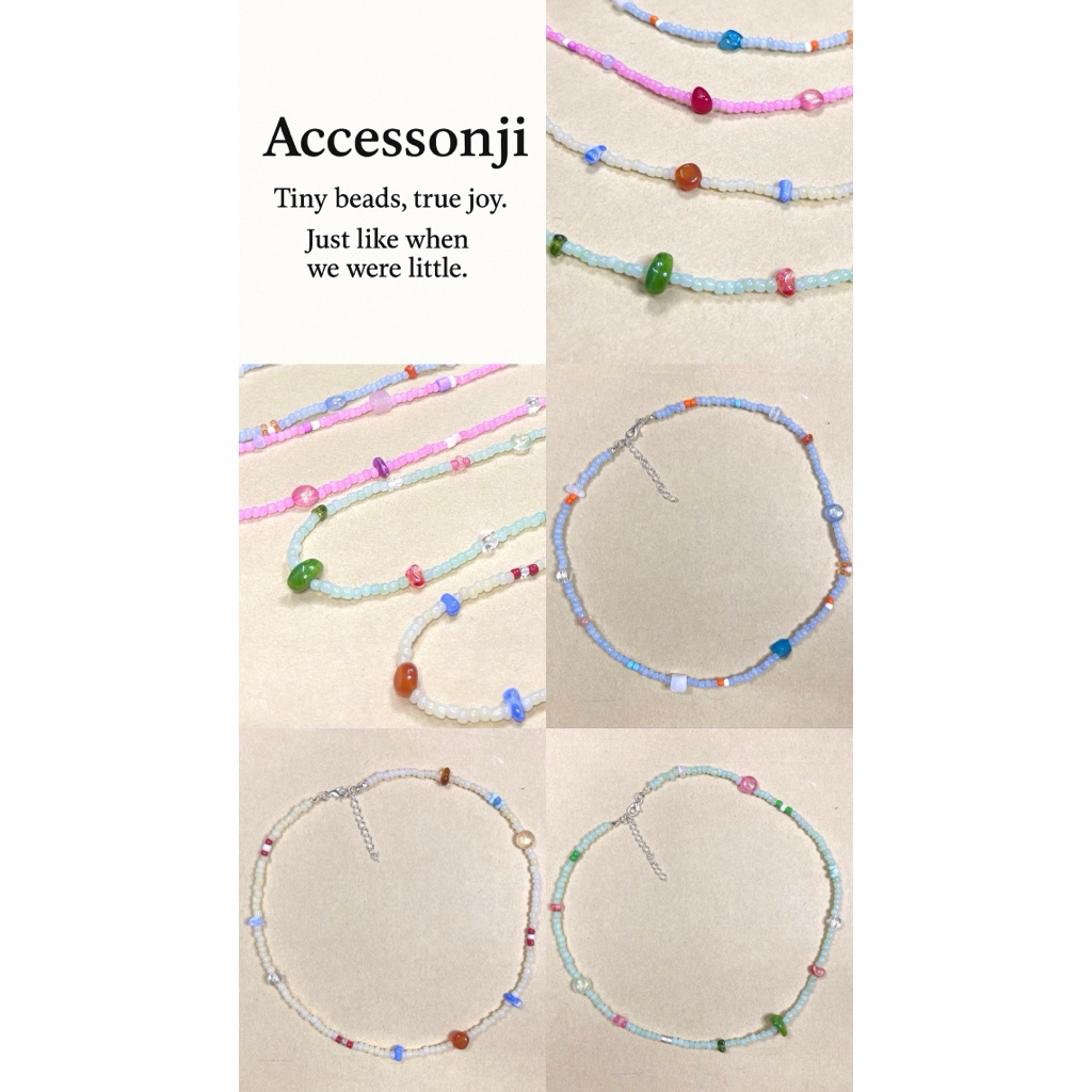 Accessonji 1 of 1 only Melody of Memories necklace สร้อยคอลูกปัด