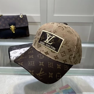 หมวกแก๊ป หมวกหลุยส์ งานปัก สไตล์ฟชั่น พร้อมป้าย ใส่กันแดด คุณภาพดี Cap Fashion