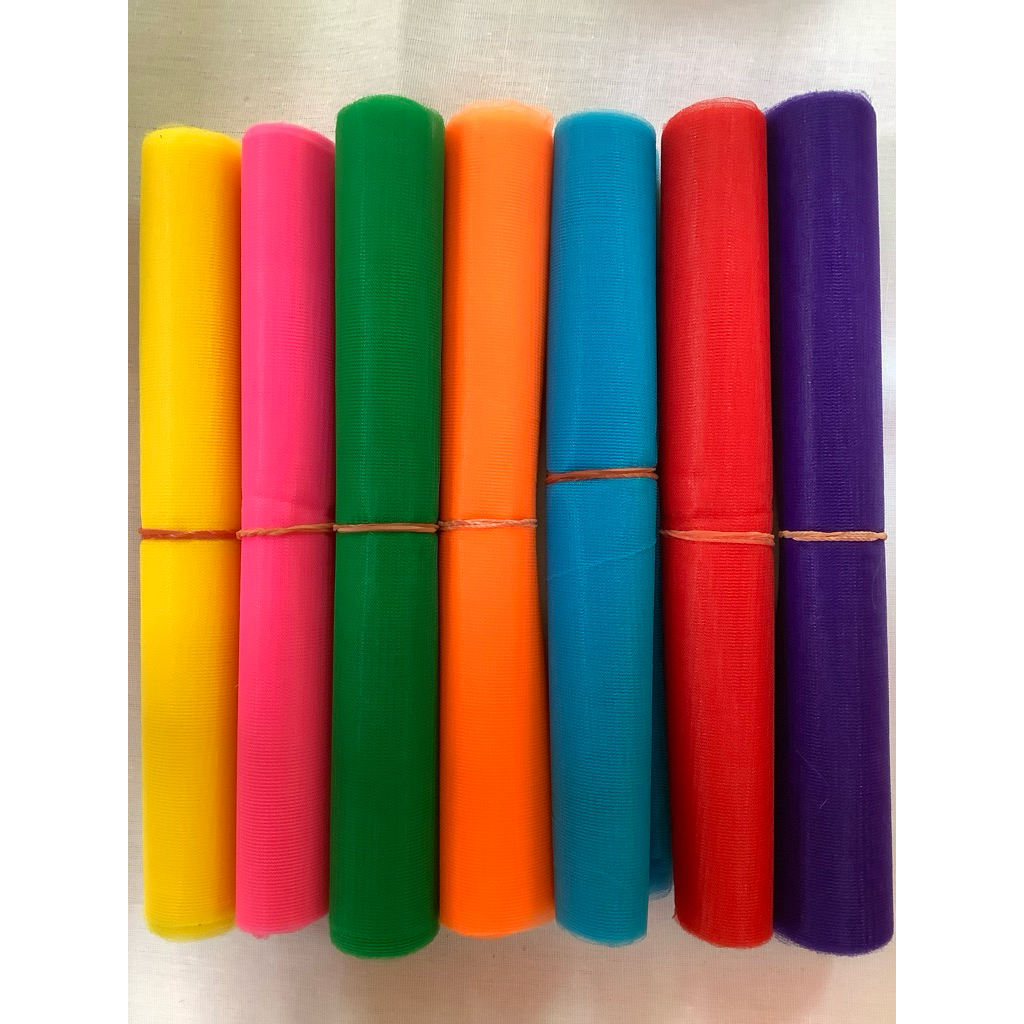 ผ้า7สี ผ้าแพรผูกศาลพระภูมิ ศาลตายาย ศาลพระพรหม ผูกต้นไม้