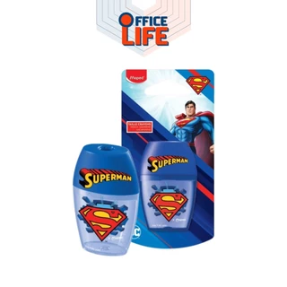 Maped (มาเพ็ด) กบเหลาดินสอ กบเหลา รุ่น Superman ซุปเปอร์แมน ( 1 ชิ้น )