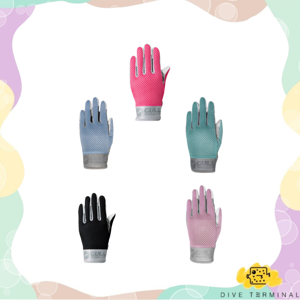 🧤 Gull Summer Gloves(Women) ถุงมือดำน้ำผู้หญิง คู่ใจหน้าร้อน สบายมือ ระบายอากาศเยี่ยม! ☀️