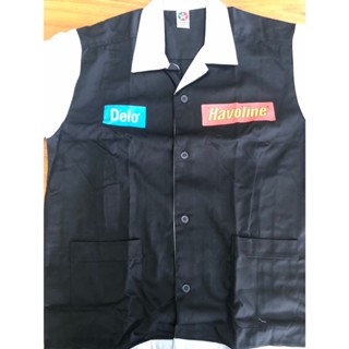 เสื้อช่างซ่อมรถ เสื้อช๊อป แขนสั้น Lubricant Mechanic Shirts …