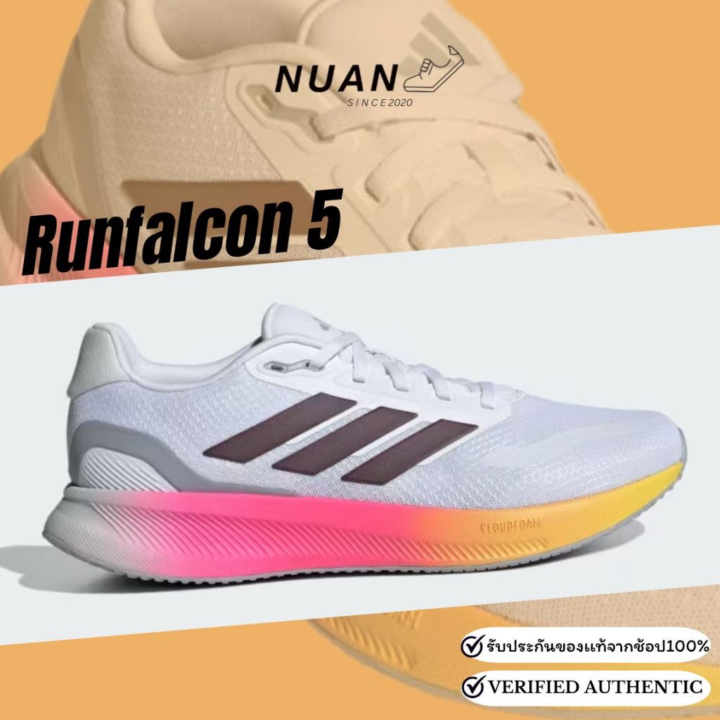 🔥11.11 ลดเพิ่ม 20% ทักแชท🔥 Adidas Runfalcon 5 IE8811 การันตี ของเเท้ 100% รองเท้าวิ่ง รองเท้าลำลอง