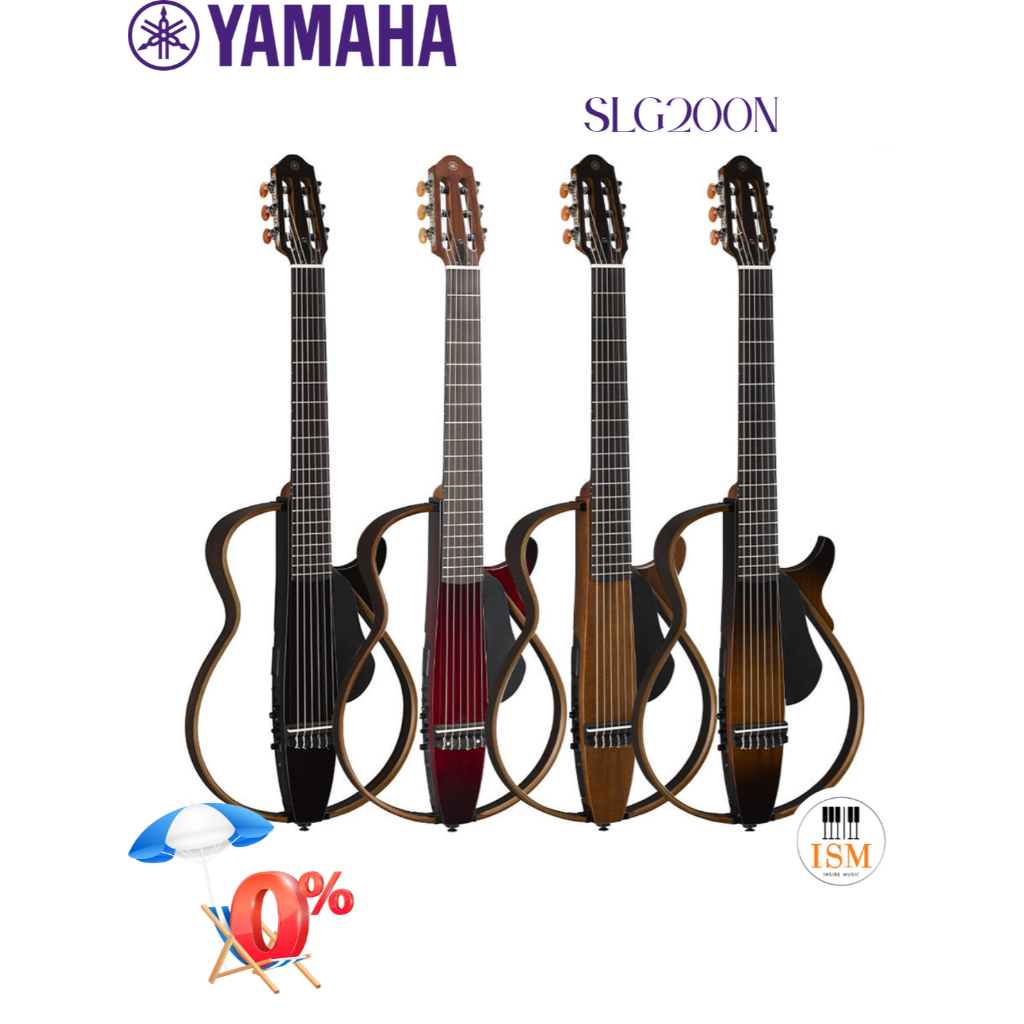 Yamaha SLG200N Silent Guitar Nylon Strings ไซเล้นท์กีต้าร์ สายไนล่อน