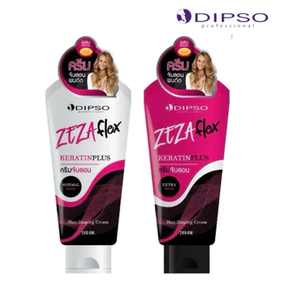 Dipso Nutriflex Curling/ZeZa Flex Keratin Plus 200ml. ดิ๊พโซ่ นูทริเฟล็กซ์/ซีซ่าเฟล็กซ์ เคราติน พลัส ครีมจับลอน