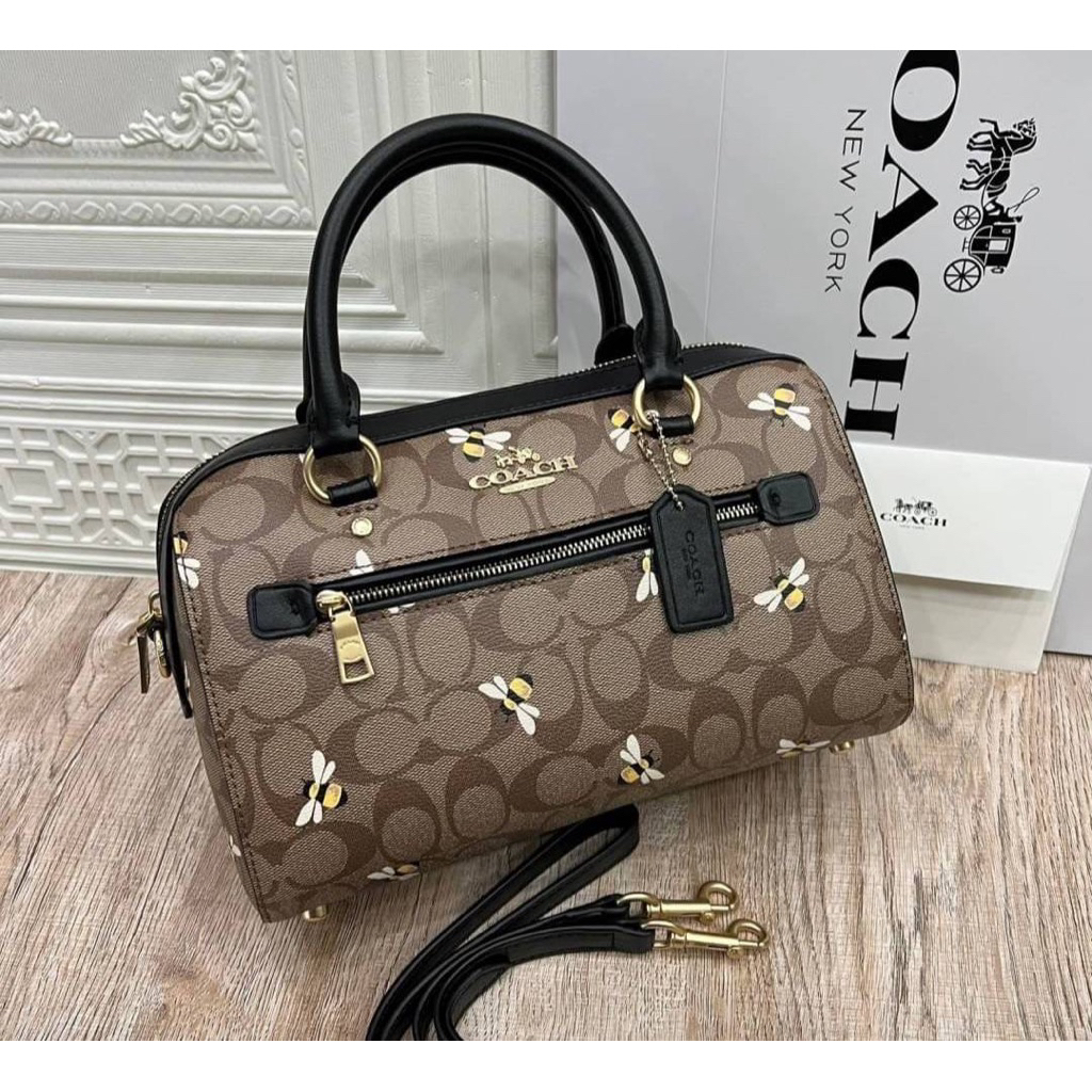 COACH ROWAN SATCHEL - new