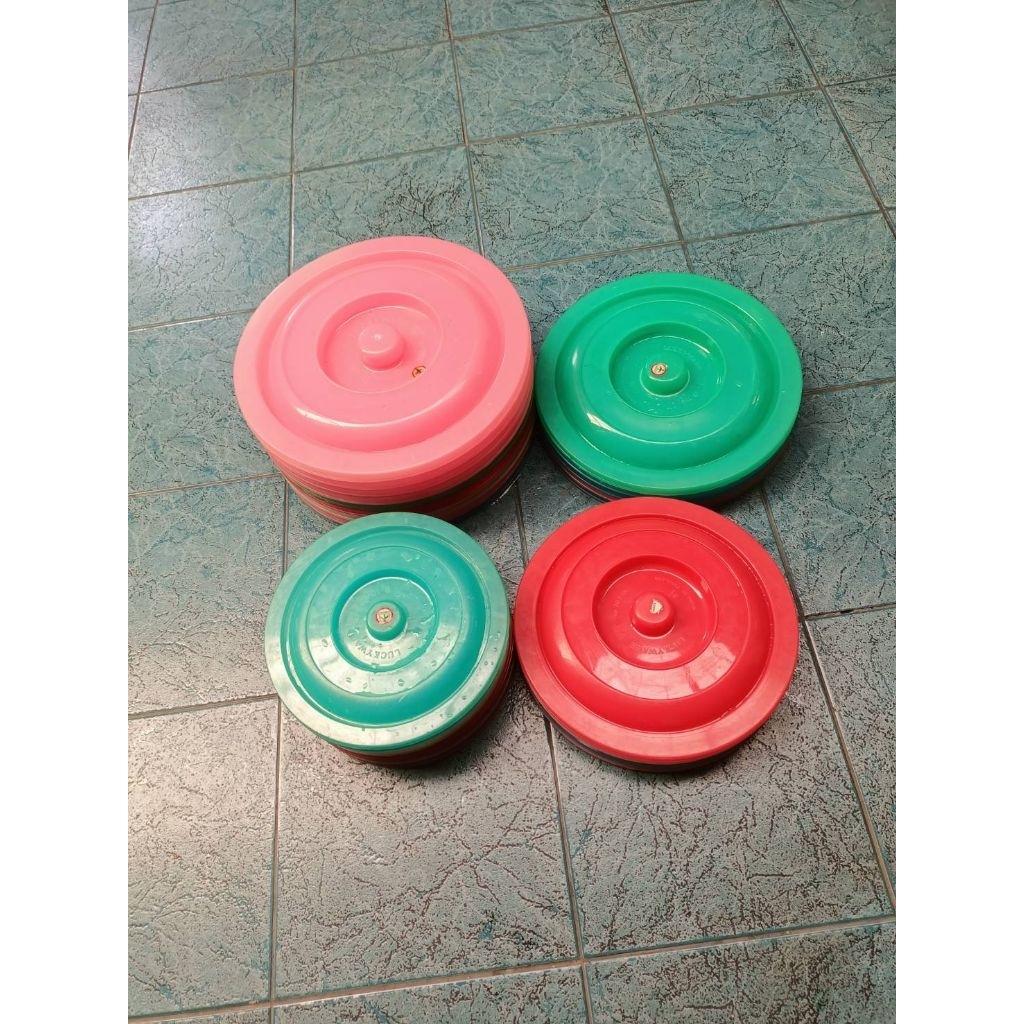(อะไหล่)ฝาถังพลาสติกเกรดA สีขาว/คละสี/คละแบบ