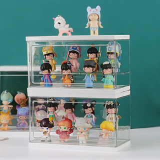 SALE!ตู้อะคริลิกใส ชั้นโชว์โมเดล ตู้โชว์โมเดล ที่ตั้งโชว์ ตู้ใส่ฟิกเกอร์ ตู้โชว์ตุ๊กตา นวางของมินิมอล