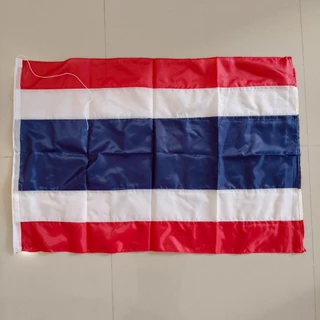 ธงชาติไทย (ผ้าร่ม) ธงประดับ ธงชาติ ธงประเทศไทย